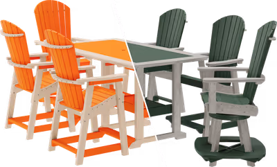 Finch Great Bay Counter height table with 6 chairs